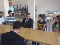 Vali Kaymak’tan Öğrencilere moral ziyareti