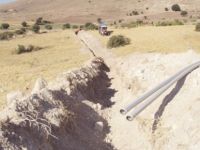 Vişneli Köyünde İçme Suyu İçin Çalışma Başlatıldı