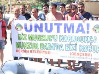 GENÇSEM'den Munzur Temizliği