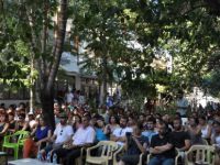 Festivalde şiir dinletisi