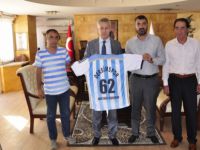 Dersimspor'dan Mardin Valisi'ne ziyaret