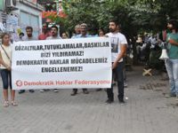 DHF’den gözaltı protestosu