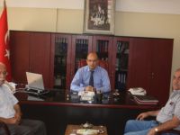 Tunceli Ziraat Odası Başkanından, Genel Sekreter Nazif Yıldırım'a ziyaret