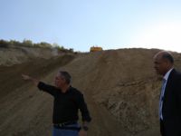 Babaocağı Köyyolunda heyelan önleme çalışmaları devam ediyor