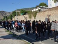 Tunceli'de esnaf kepenk kapattı