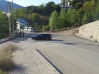 Kavşak aynası olmayan yol, kazalara yol açıyor!
