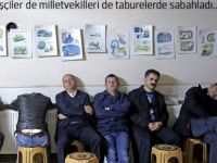 CHP'li vekiller taburede sabahladı