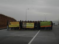 Üniversitede protesto