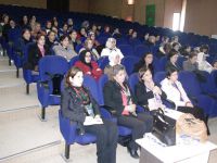 Belediye Eş Başkanı Altun, konferansa katıldı