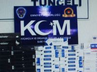 Dersim’de 1531 paket kaçak sigara ele geçirildi
