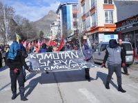 Kobani'de öldürülen Sibel Bulut için Dersim’de yürüyüş