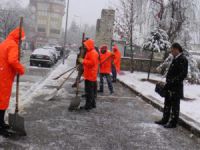 Karla Mücadele Çalışmaları Başladı