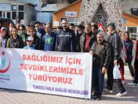 Çemişgezek Sağlık İçin Yürüdü