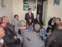 Tarım ve Hayvancılık İl Müdürü Kaya, çiftçilerle buluştu