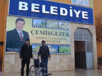 Çemişgezek Belediyesinden Engellilere Destek