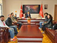 Rektör İpek, basın mensuplarını ağırladı