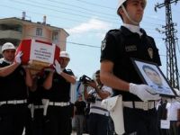 Şehit polis son veda!