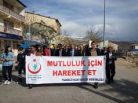 Hozat’ta Sağlıklı Yaşam Yürüyüşü