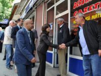 Eş Başkan Bul ve HDP Adayları Esnaf ziyaretinde