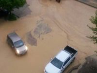 Önlem alınmayan yolda sürücüler zor anlar yaşadı