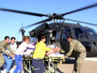 Kalp Krizi Geçirdi, Askeri Helikopterle Hastaneye Kaldırıldı