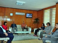 HDP Adayları Belediyeyi ziyaret etti