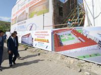 Vali Kaymak, Dersim Kent Müzesi inşaat alanında incelemelerde bulundu