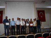 Arıcılara Kurs Sonunda Sertifikaları Verildi
