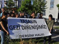 Dersim’de Gezi Direnişi yürüyüşü