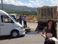 Dersim’de trafik kazası: 8 yaralı