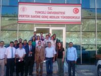 Rektör Prof.Dr.İpek, Sakine Genç Meslek Yüksek Okulunu ziyaret etti