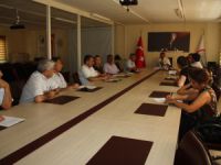 Gıda, Tarım ve Hayvancılık Müdürlüğünde toplantı