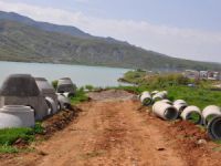 Altyapı çalışmaları sürüyor