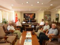 Cem Evi Dedeleri Vali Kaymak’ı Makamında ziyaret etti