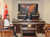 Cumhuriyet Başsavcısı Başak Eryılmaz Şaktanlı’dan Vali Kaymak’a ziyaret