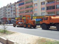 Karayollarından onarım çalışması