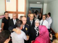 Yaralı Polislere Geçmiş Olsun Ziyareti