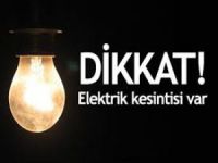 Örs Köyünde elektrik kesintisi