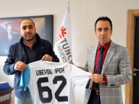 Dersimspor’dan Rektör İpek’e forma