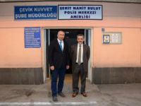 Vali Kaymak, Polis Merkez Amirliğini ziyaret etti