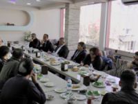 Eşbaşkan Altun basın çalışanlarıyla bir araya geldi