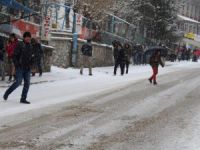 Dersim’de eğitime kar tatili