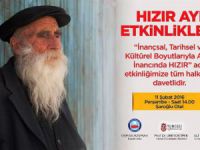 Alevi İnancında Hızır Etkinliği yarın yapılacak