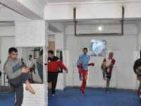 Dersim'de Kick Boks kardeşlik müsabakası