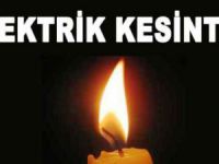 Pertek’te elektrik kesintisi