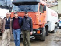 Çemişgezek Belediyesine su tankeri