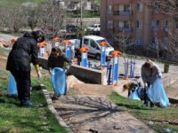 Parklarda düzenleme ve yenileme çalışması