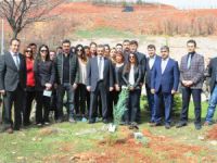 Vali Kaymak, fidan dikim törenine katıldı