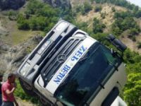 Dersim’de trafik kazası: 2 yaralı
