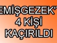 PKK Tunceli'de 4 kişiyi kaçırdı